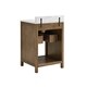 The Gray Barn Pennington Modern Farmhouse Brown Stone 24-Inch Bath Vanity - Thumbnail 8