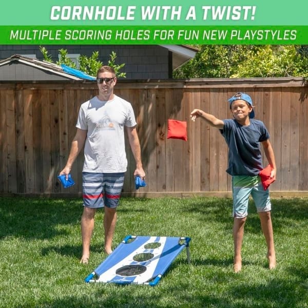 Reviews for Driveway Games All Weather Outdoor Corntoss Cornhole Bean Bag  Toss Game, White