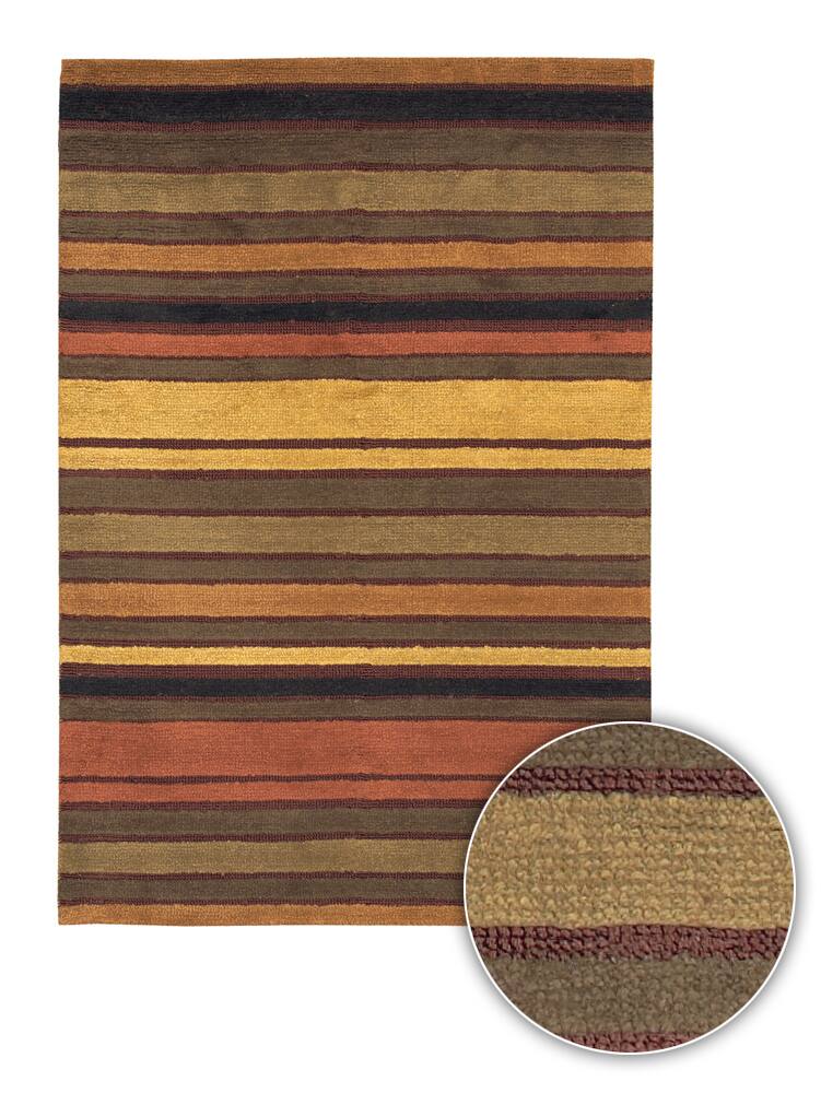 Handmade Contemporary Alba Rug - multi