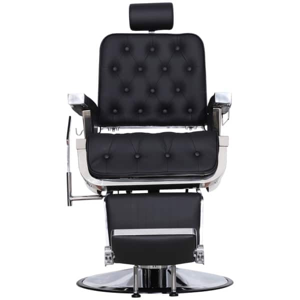 Shop Barberpub Vintage Barber Chair Hydraulic Recline Salon Beauty