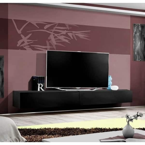 Strick Bolton Hadi Wall Mounted Tv Stand Overstock 28866575