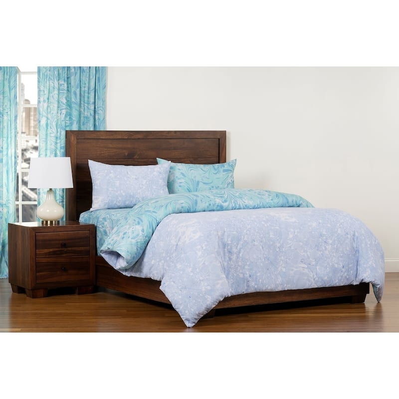 Siscovers Triton/ Blue Ice Reversible Luxury Duvet Cover and Insert Set