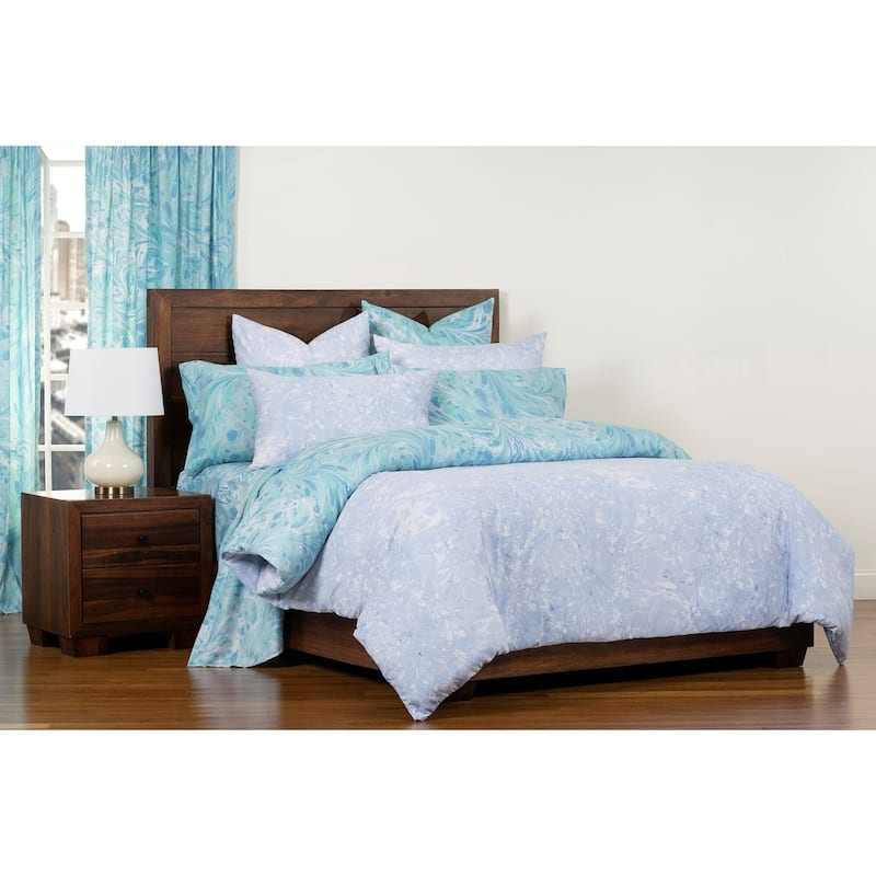 Siscovers Triton/ Blue Ice Reversible Luxury Duvet Cover and Insert Set