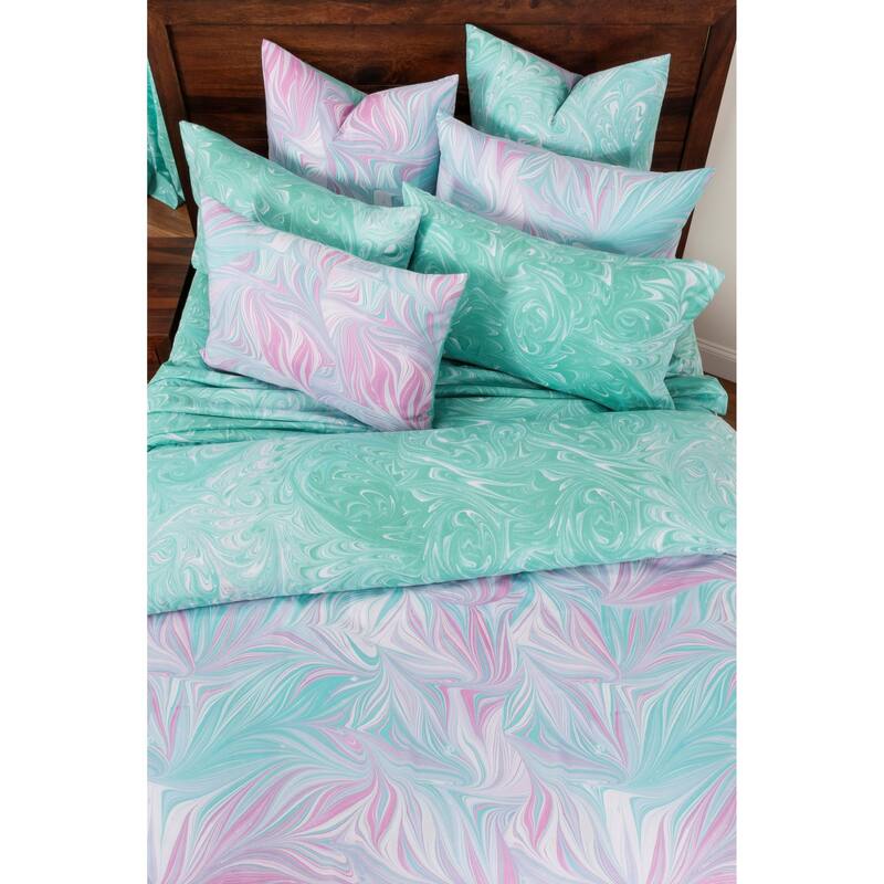 Siscovers Verona/ Aquarius Reversible Luxury Duvet Cover and Insert Set