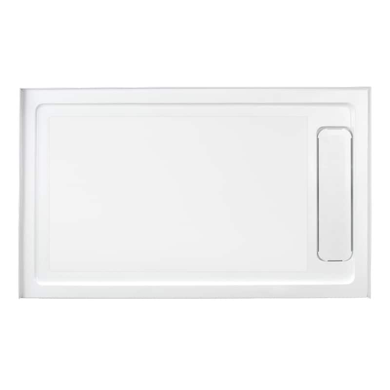 OVE DECORS Adena White Shower Base 60x36 in white - Bed Bath & Beyond ...