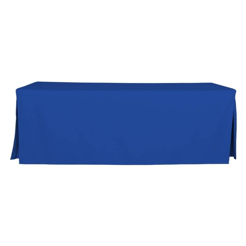 Tablevogue Solid 8 Ft. Table Cover - 96 Inches - Royal