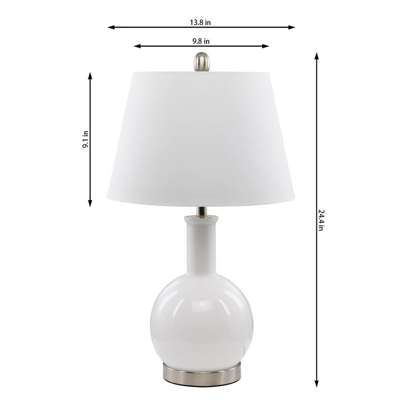 Maypex 24" Table Lamp Set of 2