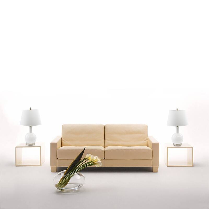 Maypex 24" Table Lamp Set of 2 - White