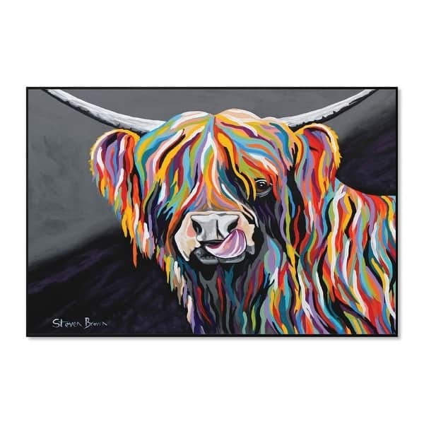 Epic Graffiti "Heather McCoo" Framed High Gloss Acrylic Wall Art