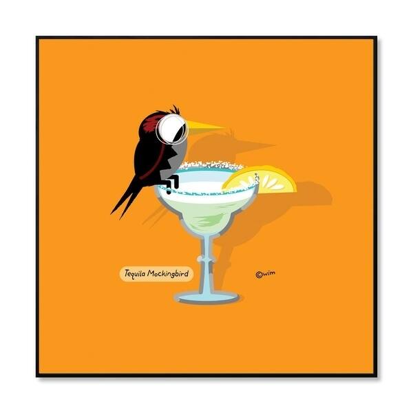 Epic Graffiti "Tequila Mockingbird" Framed High Gloss Acrylic Wall Art