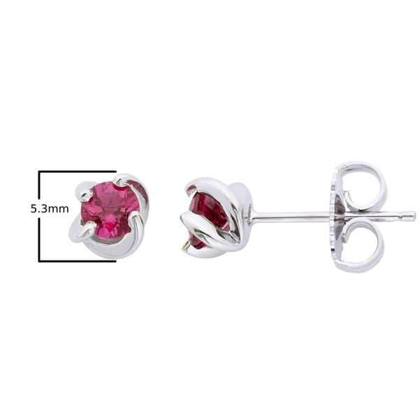 Dazzling Sterling Silver MOM Open Heart Pink October Birthstone Pendant Necklace