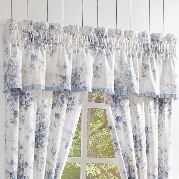 Shop Five Queens Court Frannie Window Straight Valance - On Sale - Free ...