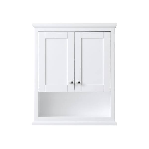 Shop Avery Wall Mounted Bathroom Storage Cabinet Overstock 28870352 Dark Blue