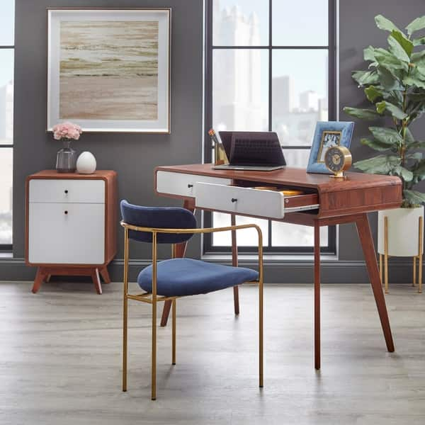 Shop Carson Carrington Eskilstuna Writing Desk On Sale Free