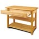 preview thumbnail 2 of 1, French Country Harvest Butcher Block Table