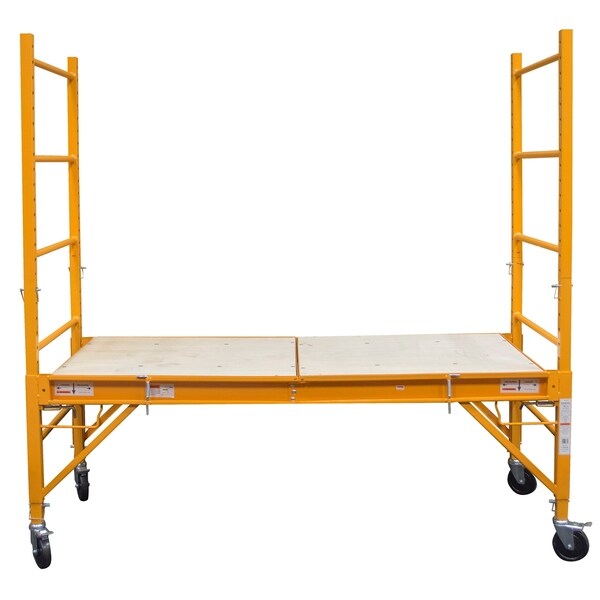 Scaffold Job Desk Utility Cart Scaffolding Rolling Rack Pro Series 3-in-1 6 ft