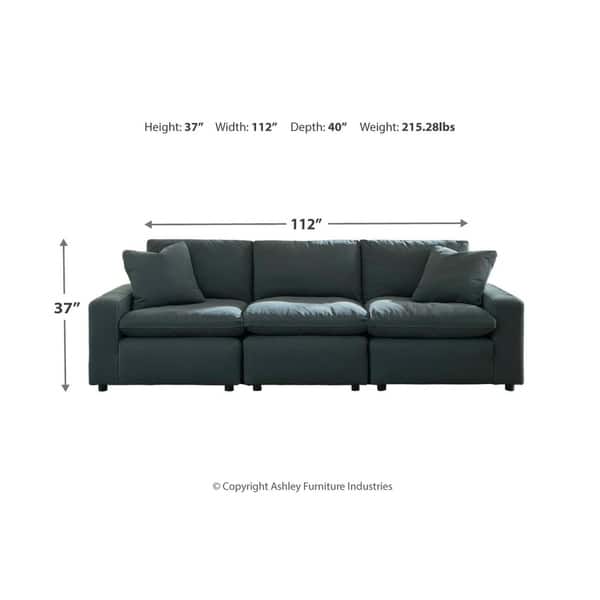 Savesto 3Piece Contemporary Sectional Charcoal Bed Bath & Beyond