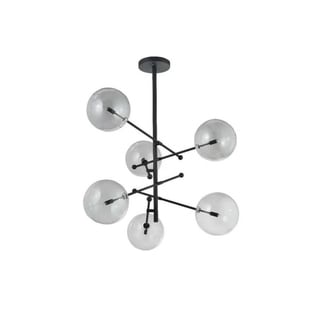 lINDSAY 6-Light Sputnik Chandelier - N/A - Chandeliers For Bedrooms by Overstock.com