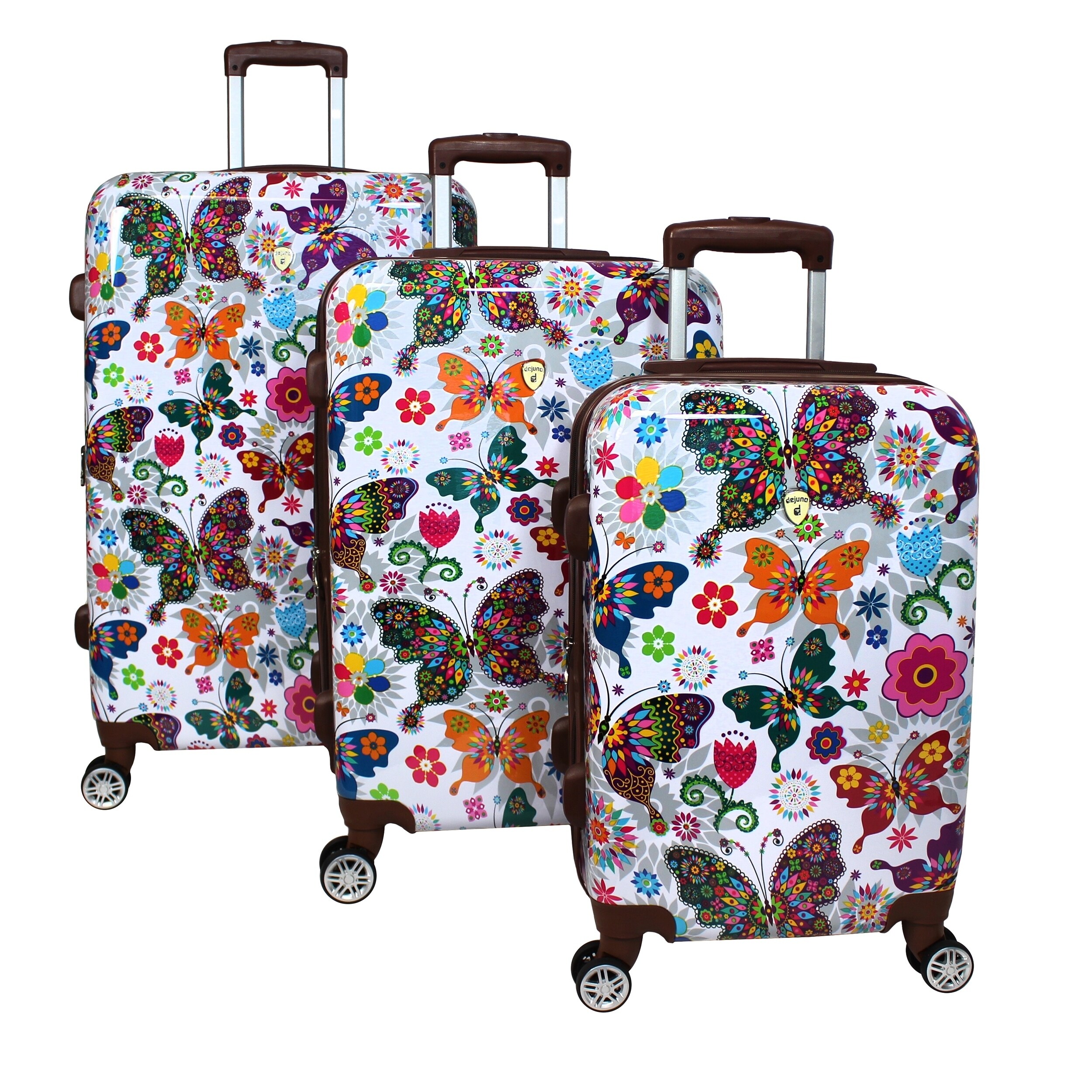 butterfly luggage sets