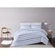 preview thumbnail 1 of 0, Porch & Den Brentford Waffle Stripe Quilt Set