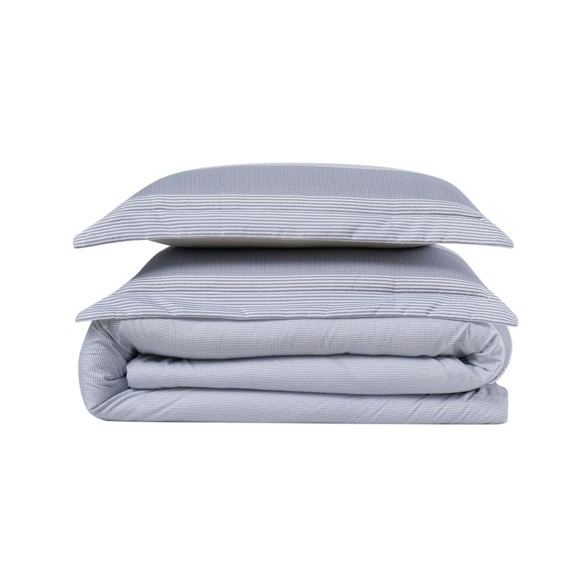 Porch & Den Brookman Multi Stripe Duvet Cover Set