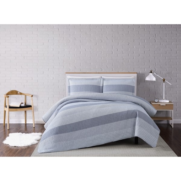 Grey Striped Quilts and Bedspreads - Bed Bath & Beyond