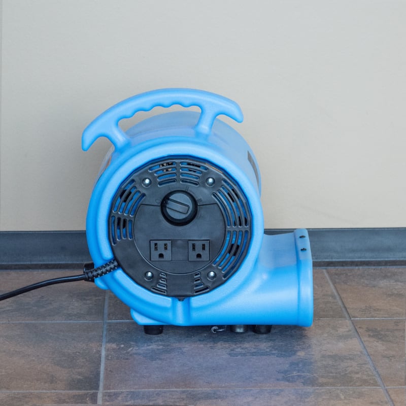 900 CFM Air Mover Blower Utility Floor Fan with Daisy Chain