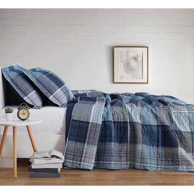 Porch & Den Burntknoll Plaid Quilt Set