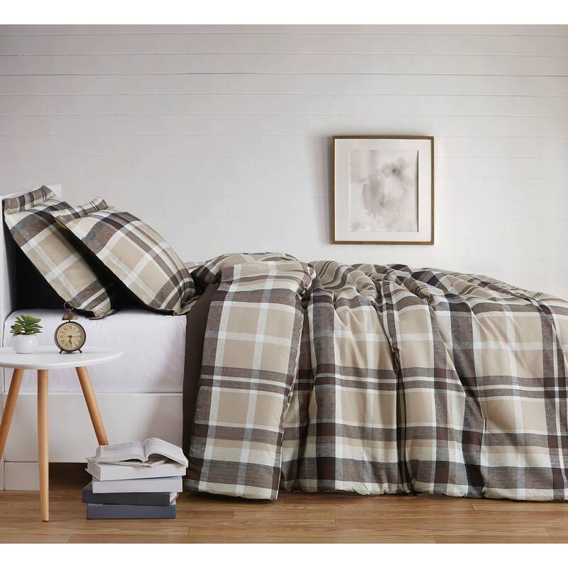 Porch & Den Brigadoon Plaid Duvet Cover Set