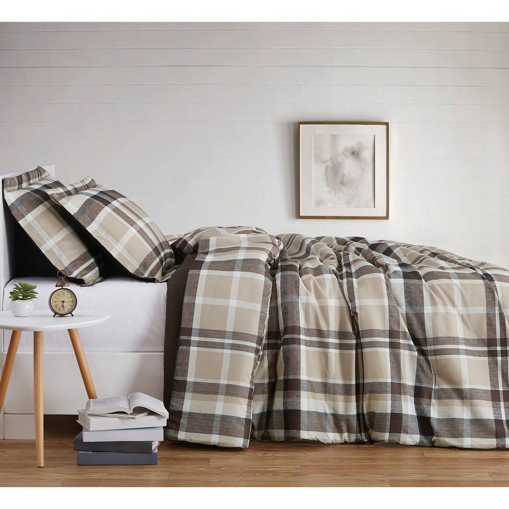 Porch & Den Brigadoon Plaid Duvet Cover Set