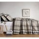 preview thumbnail 1 of 2, Porch & Den Brigadoon Plaid Duvet Cover Set Full - Queen