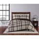preview thumbnail 2 of 2, Porch & Den Brigadoon Plaid Duvet Cover Set
