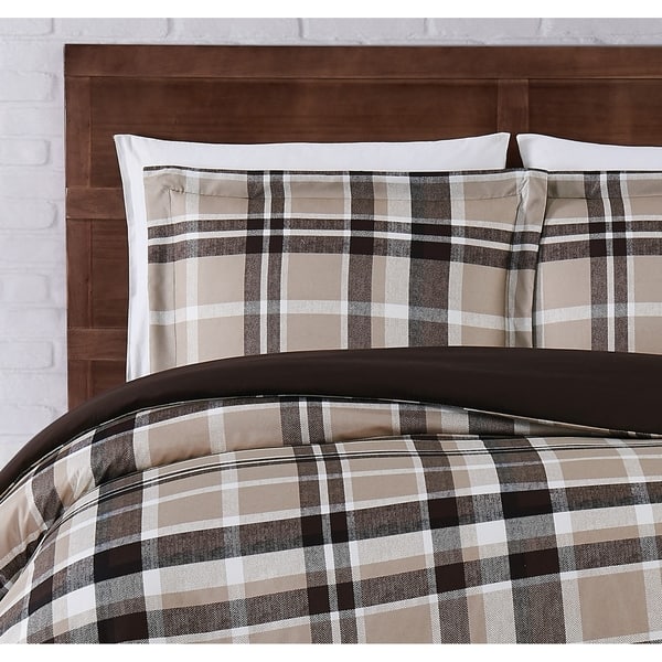 Porch Den Brigadoon Plaid Duvet Cover Set On Sale Overstock 28877094