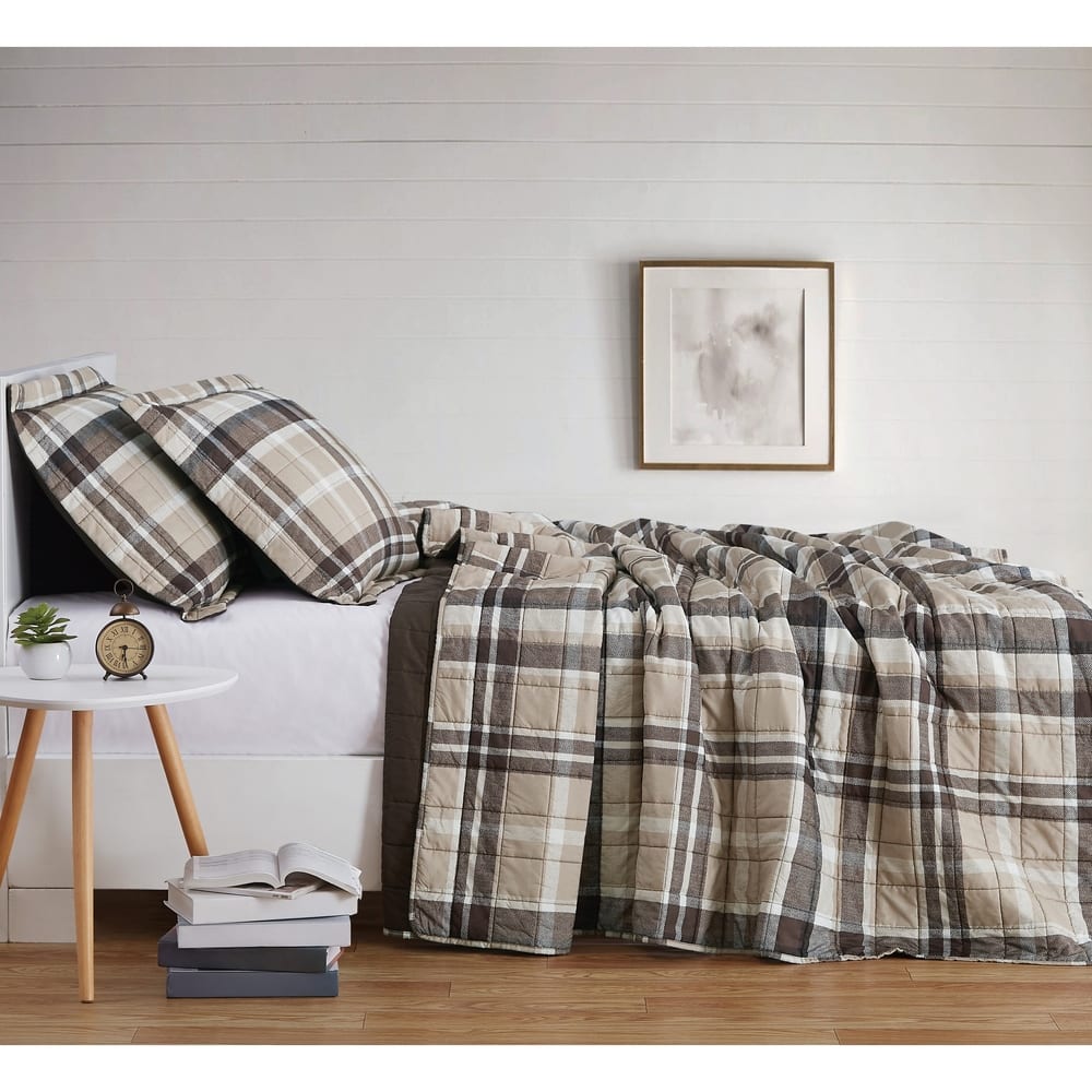 Porch & Den Brigadoon Plaid Quilt Set