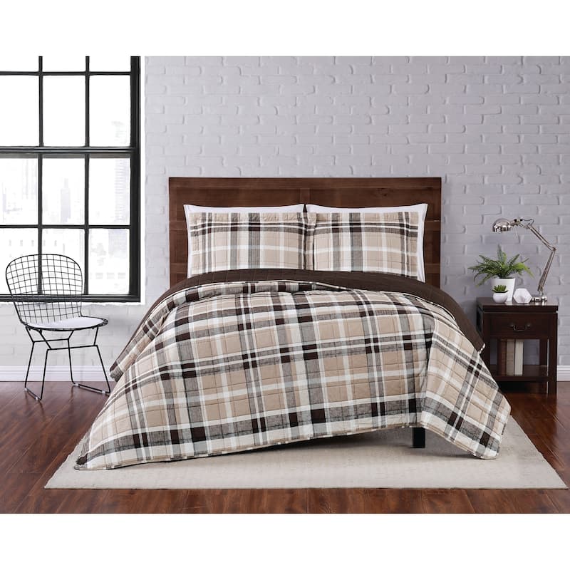 Porch & Den Brigadoon Plaid Quilt Set