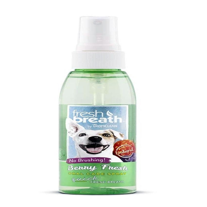 tropiclean fresh breath spray