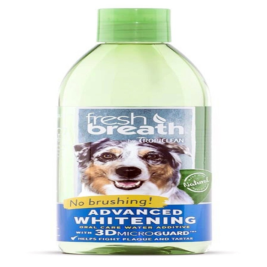 oral care water additive for dogs