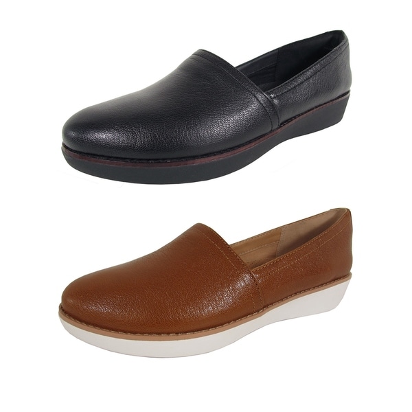 fitflop casa leather loafers