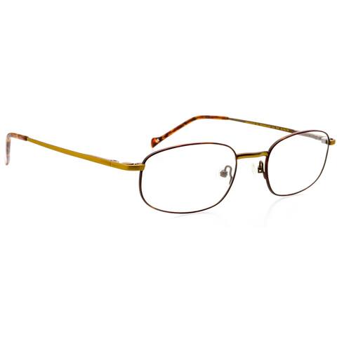 Optical Eyewear - Rectangle Shape, Metal Full Rim Frame - Prescription Eyeglasses RX