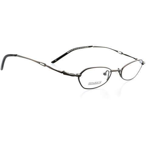 Optical Eyewear - Oval Shape, Titanium Full Rim Frame - Prescription Eyeglasses RX