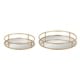 preview thumbnail 3 of 3, Kate and Laurel Felicia Round Nesting Trays - 2 Piece