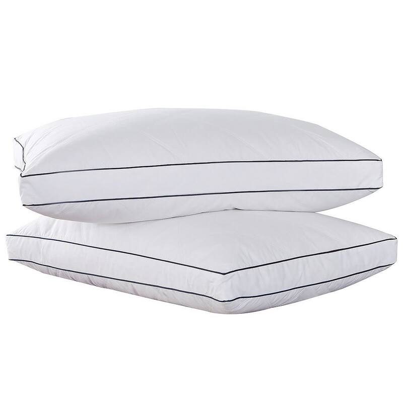Peace Nest Feather & Down Blend Gusset Pillow (Set of 2)