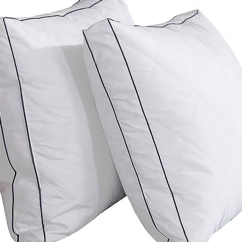 Peace Nest Feather & Down Blend Gusset Pillow (Set of 2)