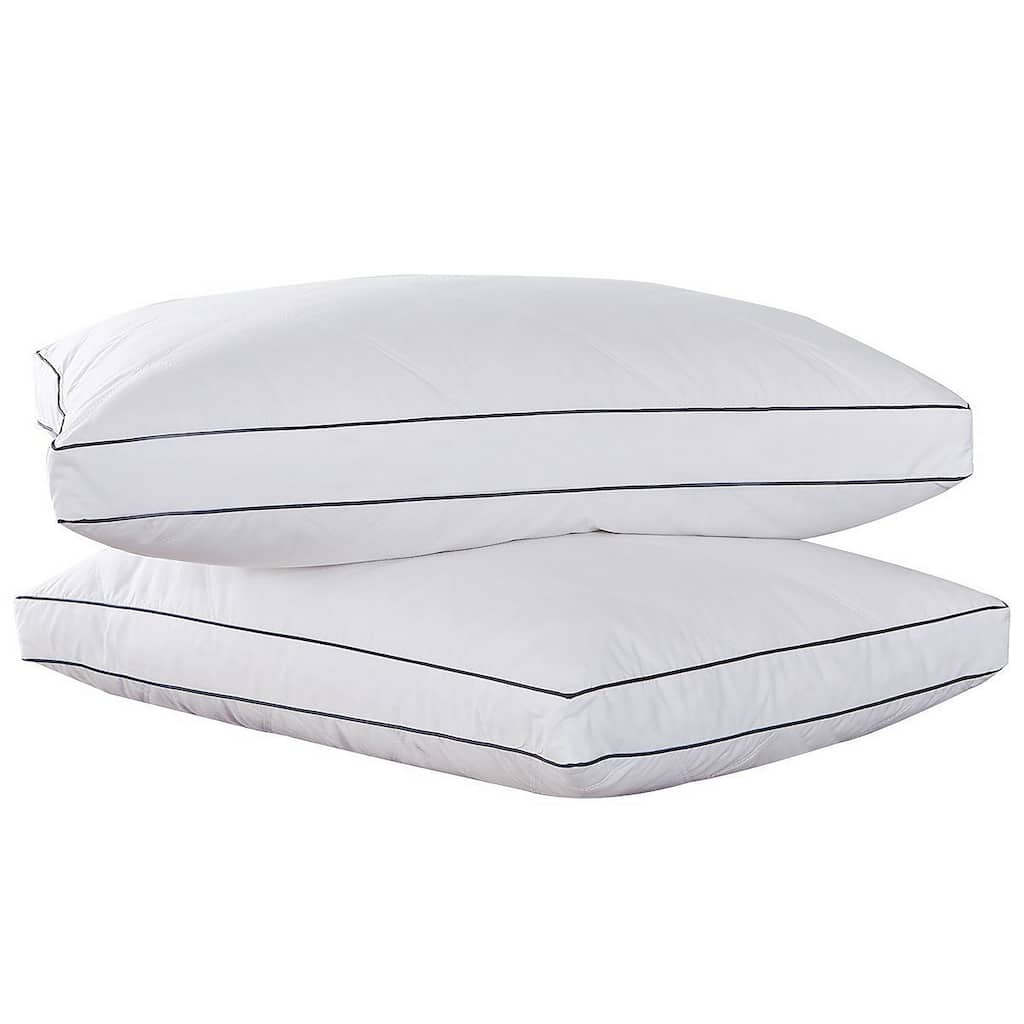 Peace Nest Feather & Down Blend Gusset Pillow (Set of 2)