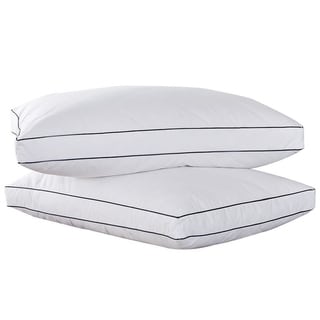Serta White Goose Feather And Down Fiber Featherbed