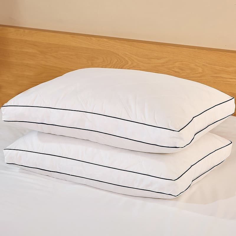Peace Nest Feather & Down Blend Gusset Pillow (Set of 2)