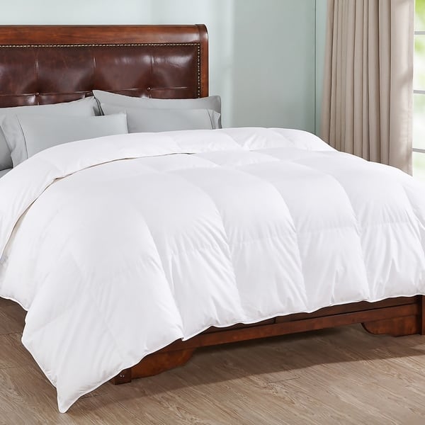 Shop Peace Nest 100 Cotton White Goose Down Comforter On Sale