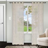 Buy Embroidered Grommet Curtains Drapes Online At Overstock Our Best Window Treatments Deals