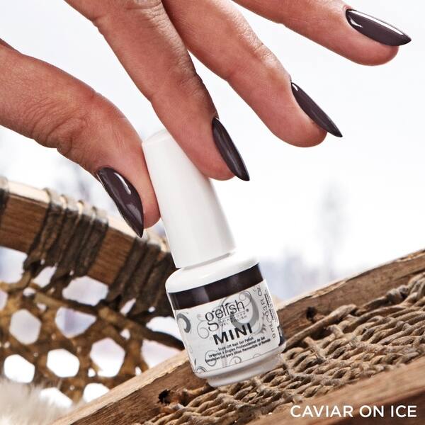 Shop Gelish Mini Caviar On Ice Gel Nail Polish 9ml Overstock 28889871