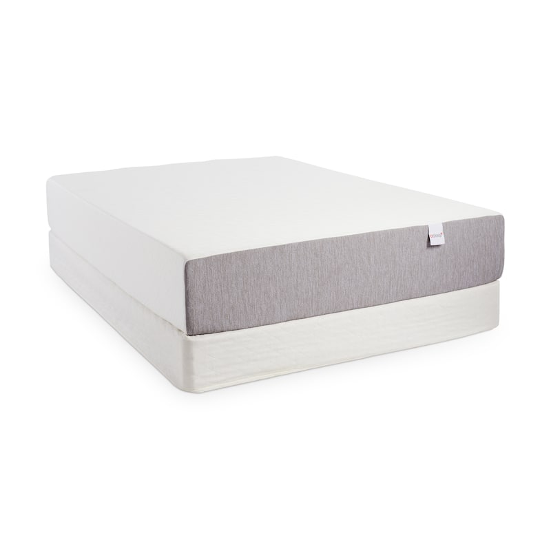 Select Luxury 8-inch Medium Firm Gel Memory Foam Mattress and Foundation Set